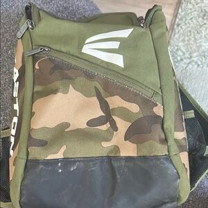 Easton Green and Camouflage Bat Bag (baseball)